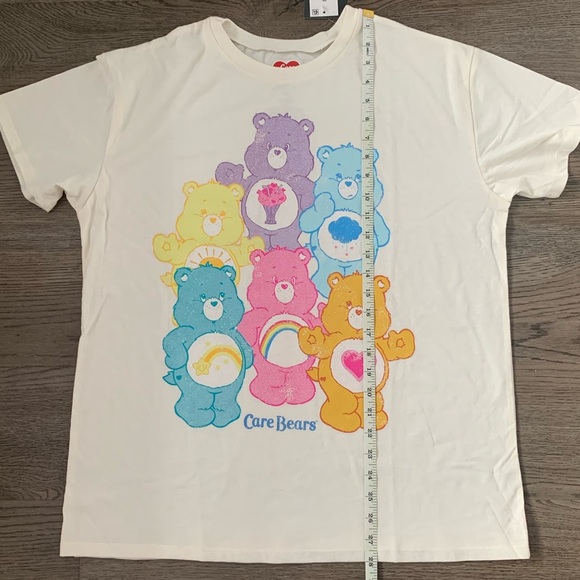 Care Bears Short Sleeve Graphic T-Shirt - Size XXL - Off-White - NWT - Picture 8 of 8